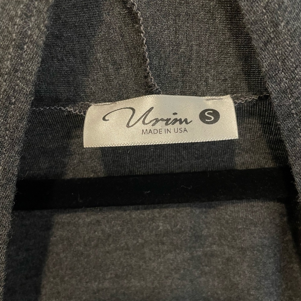 Draped Open Front Cardigan - Picture 7 of 10
